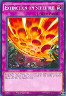 Extinction on Schedule [SR04-EN033] Common | Good Games Morley