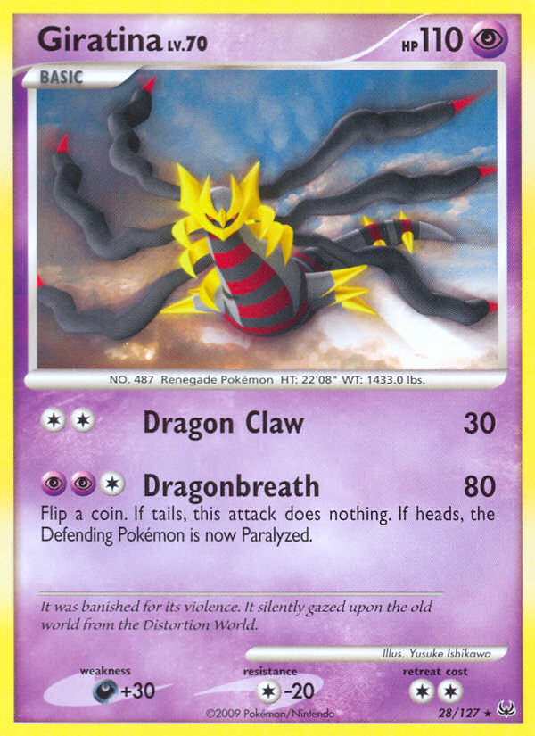 Giratina (28/127) [Platinum: Base Set] | Good Games Morley