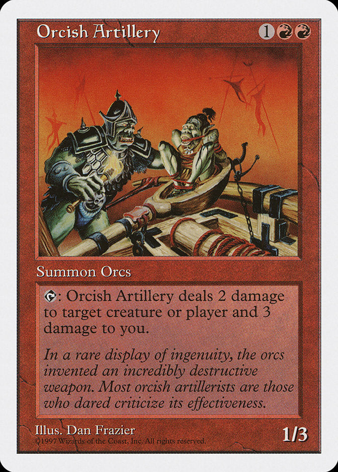 Orcish Artillery [Fifth Edition] | Good Games Morley