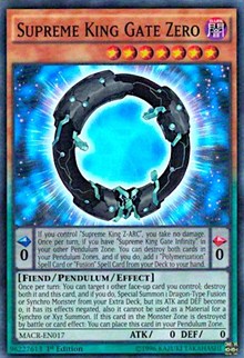 Supreme King Gate Zero [MACR-EN017] Super Rare | Good Games Morley