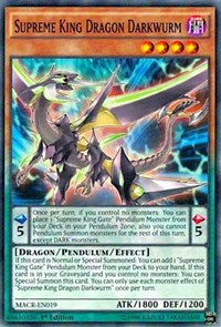 Supreme King Dragon Darkwurm [MACR-EN019] Common | Good Games Morley