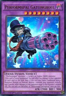 Performapal Gatlinghoul [MACR-EN040] Ultra Rare | Good Games Morley