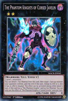 The Phantom Knights of Cursed Javelin [MACR-EN042] Super Rare | Good Games Morley