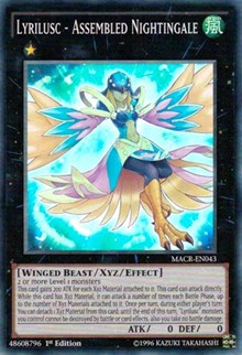 Lyrilusc - Assembled Nightingale [MACR-EN043] Super Rare | Good Games Morley