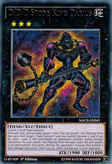 D/D/D Stone King Darius [MACR-EN045] Rare | Good Games Morley