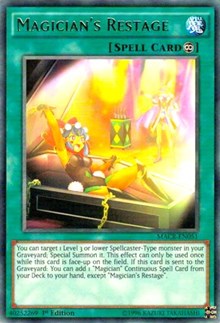 Magician's Restage [MACR-EN051] Rare | Good Games Morley