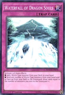Waterfall of Dragon Souls [MACR-EN078] Super Rare | Good Games Morley