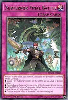 Subterror Final Battle [MACR-EN085] Rare | Good Games Morley