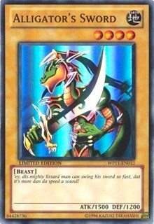 Alligator's Sword [WP11-EN012] Super Rare | Good Games Morley