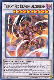 Tyrant Red Dragon Archfiend [DPDG-EN030] Ultra Rare | Good Games Morley