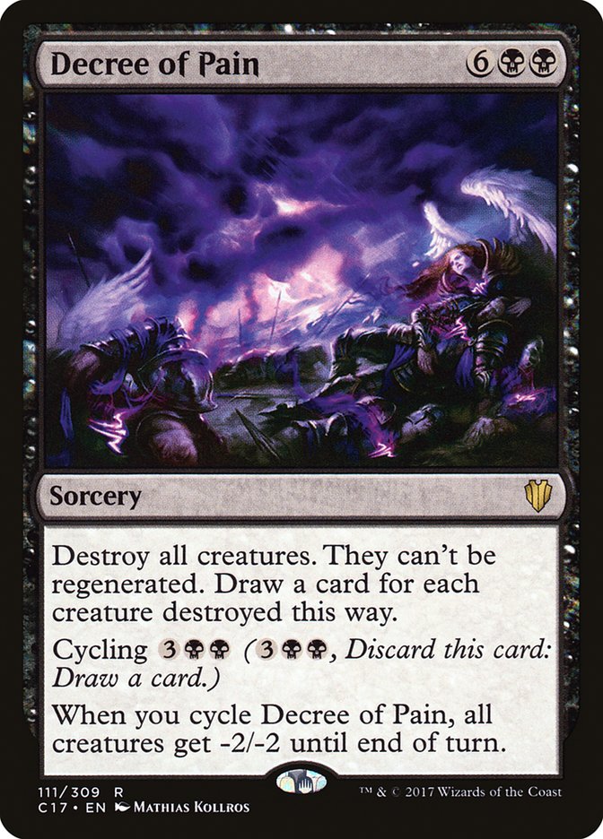 Decree of Pain [Commander 2017] | Good Games Morley