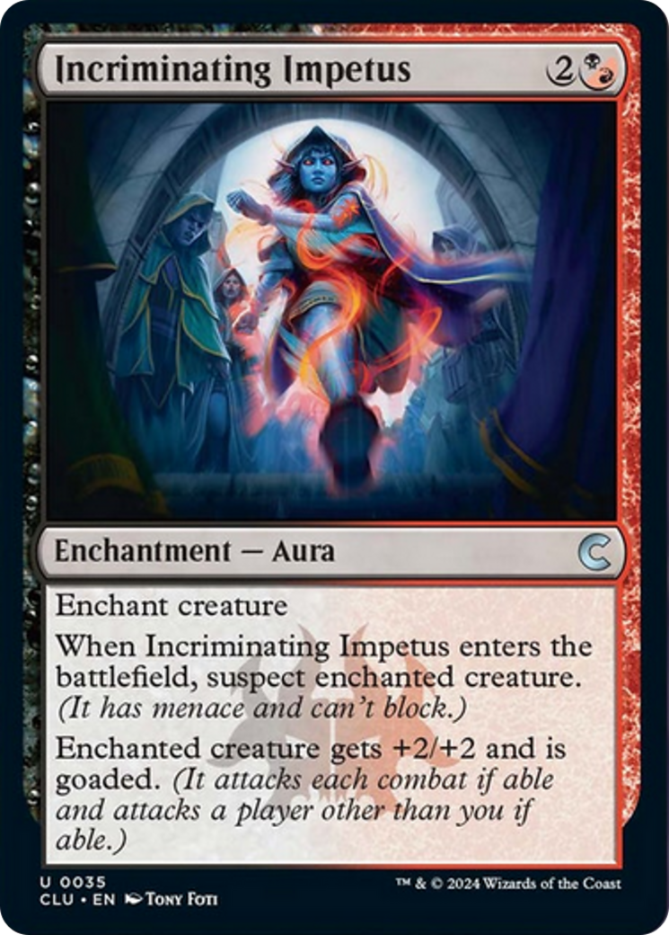 Incriminating Impetus [Ravnica: Clue Edition] | Good Games Morley