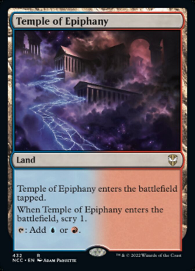 Temple of Epiphany [Streets of New Capenna Commander] | Good Games Morley