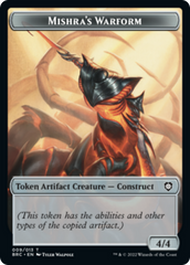 Mishra's Warform // Inkling Double-Sided Token [The Brothers' War Commander Tokens] | Good Games Morley