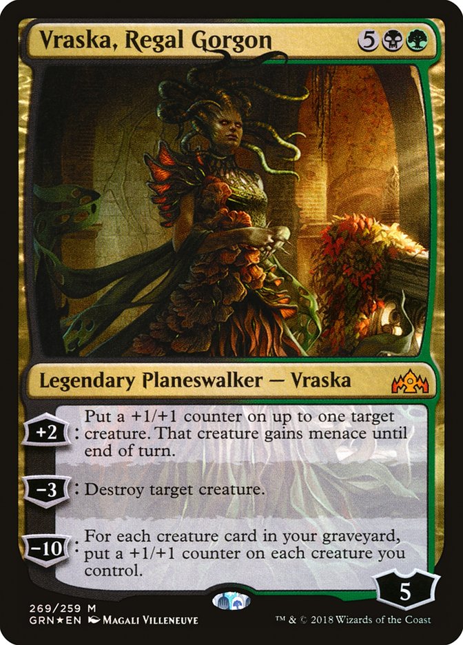 Vraska, Regal Gorgon [Guilds of Ravnica] | Good Games Morley