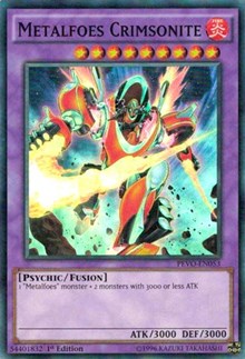 Metalfoes Crimsonite [PEVO-EN053] Super Rare | Good Games Morley