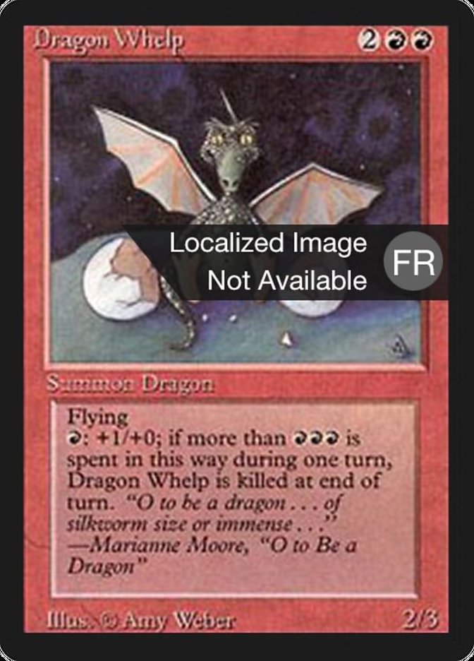 Dragon Whelp [Foreign Black Border] | Good Games Morley