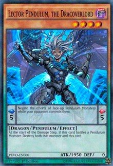 Lector Pendulum, the Dracoverlord [PEVO-EN060] Super Rare | Good Games Morley
