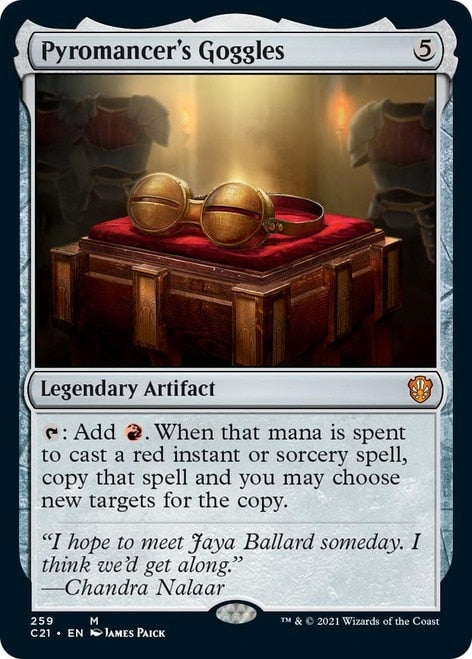 Pyromancer's Goggles [Commander 2021] | Good Games Morley