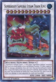 Superheavy Samurai Steam Train King [BLLR-EN011] Ultra Rare | Good Games Morley