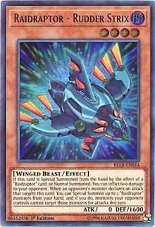 Raidraptor - Rudder Strix [BLLR-EN014] Ultra Rare | Good Games Morley