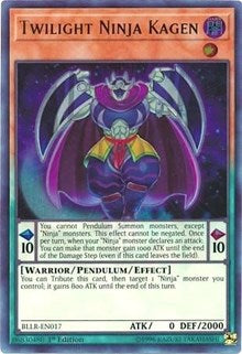Twilight Ninja Kagen [BLLR-EN017] Ultra Rare | Good Games Morley