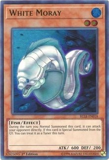 White Moray [BLLR-EN018] Ultra Rare | Good Games Morley