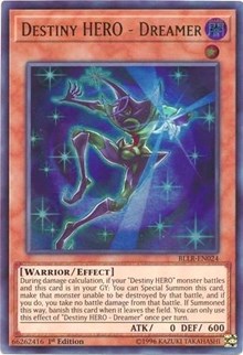 Destiny HERO - Dreamer [BLLR-EN024] Ultra Rare | Good Games Morley