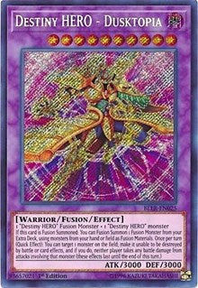 Destiny HERO - Dusktopia [BLLR-EN025] Secret Rare | Good Games Morley