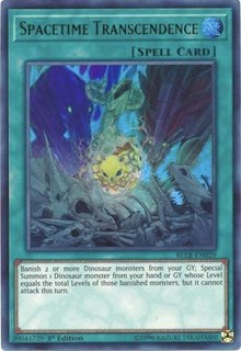Spacetime Transcendence [BLLR-EN029] Ultra Rare | Good Games Morley