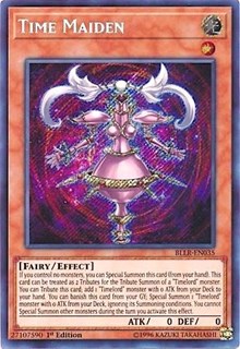 Time Maiden [BLLR-EN035] Secret Rare | Good Games Morley