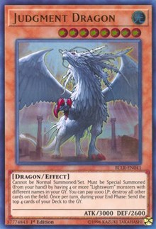 Judgment Dragon [BLLR-EN041] Ultra Rare | Good Games Morley