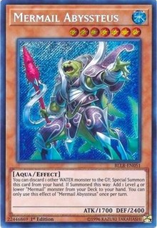 Mermail Abyssteus [BLLR-EN051] Secret Rare | Good Games Morley