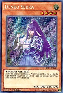 Denko Sekka [BLLR-EN052] Secret Rare | Good Games Morley