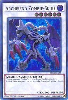 Archfiend Zombie-Skull [BLLR-EN058] Ultra Rare | Good Games Morley