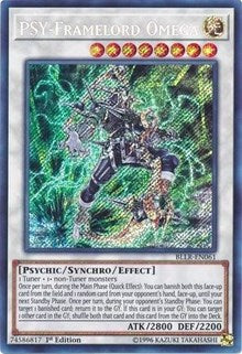 PSY-Framelord Omega [BLLR-EN061] Secret Rare | Good Games Morley