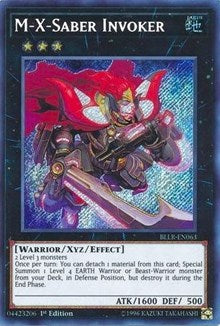 M-X-Saber Invoker [BLLR-EN063] Secret Rare | Good Games Morley
