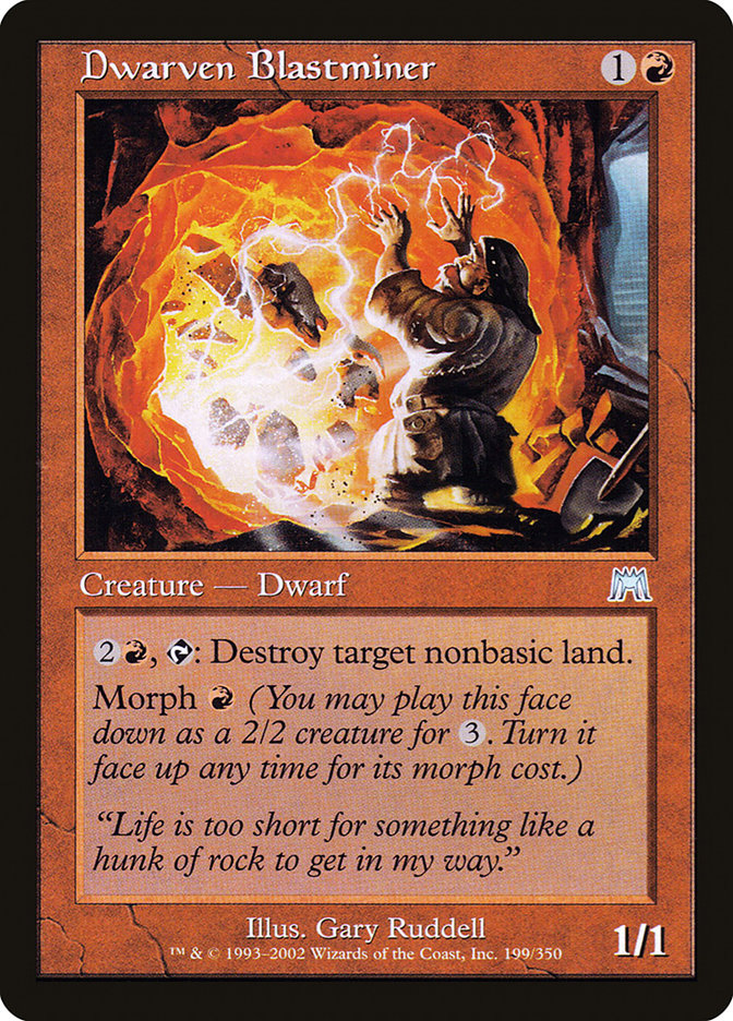 Dwarven Blastminer [Onslaught] | Good Games Morley
