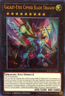Galaxy-Eyes Cipher Blade Dragon [JUMP-EN081] Ultra Rare | Good Games Morley