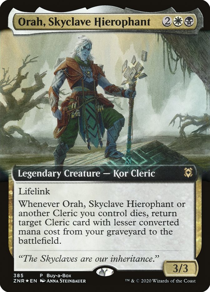 Orah, Skyclave Hierophant (Buy-A-Box) [Zendikar Rising] | Good Games Morley