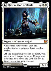 Halvar, God of Battle // Sword of the Realms [Kaldheim] | Good Games Morley