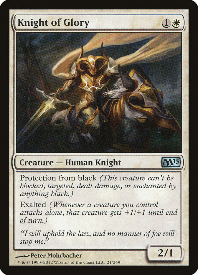 Knight of Glory [Magic 2013] | Good Games Morley