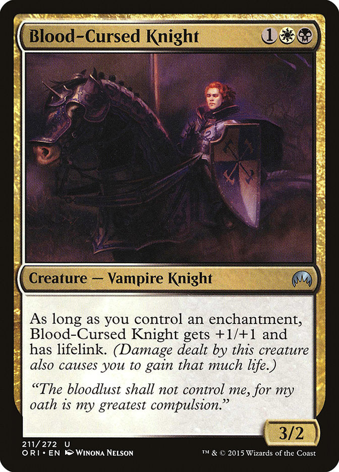 Blood-Cursed Knight [Magic Origins] | Good Games Morley