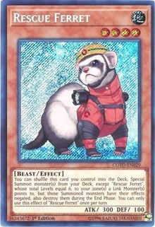 Rescue Ferret [COTD-EN029] Secret Rare | Good Games Morley