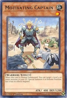Motivating Captain [COTD-EN031] Rare | Good Games Morley