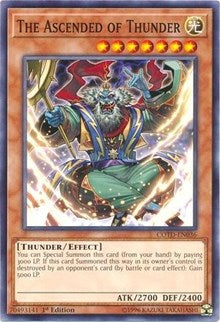 The Ascended of Thunder [COTD-EN036] Short Print | Good Games Morley