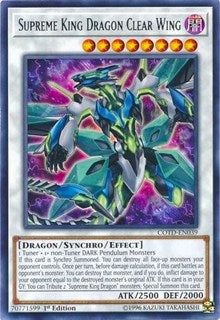 Supreme King Dragon Clear Wing [COTD-EN039] Rare | Good Games Morley