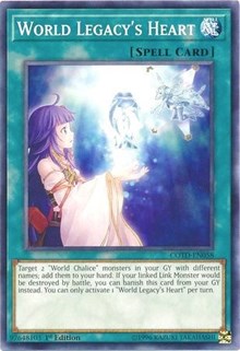 World Legacy's Heart [COTD-EN058] Common | Good Games Morley