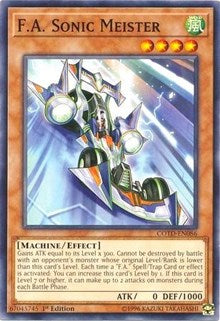 F.A. Sonic Meister [COTD-EN086] Common | Good Games Morley