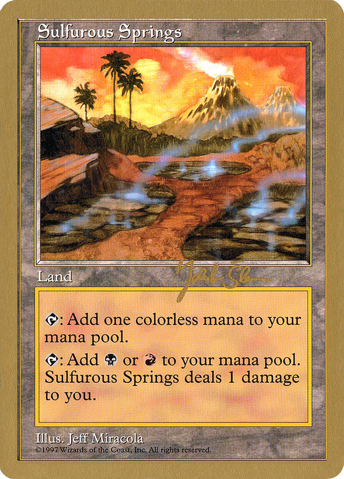 Sulfurous Springs (Jakub Slemr) [World Championship Decks 1997] | Good Games Morley
